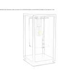 Powder-coated aluminum floor lamp Dormagen