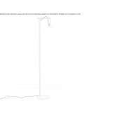LED floor lamp made of blown glass Klobuky