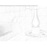 Cementowa lampa stołowa / lampa podłogowa Triebes