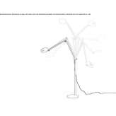 LED floor lamp for reading Tradate