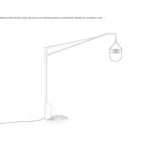 Lampa podłogowa ze ściemniaczem Azagra