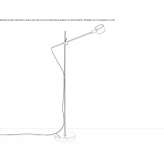 Adjustable metal floor lamp Huancano
