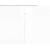 Adjustable aluminum LED floor lamp Bohdalov