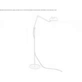 Metalowa lampa podłogowa z wahadłowym ramieniem Kolchyno