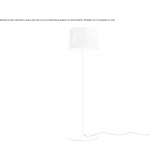 Floor lamp made of composite material with a metal base Aguadas