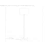 Oak-colored LED floor lamp Sadki
