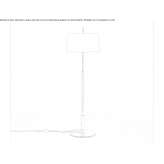 Metal LED floor lamp Vecoux