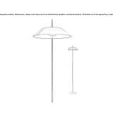 Lampa podłogowa LED ze ściemniaczem Osorno