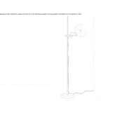 Iron LED floor lamp Cristelo