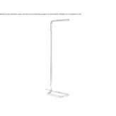 Steel LED floor lamp Bergara