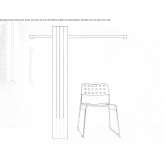 Aluminum LED floor lamp Coconi