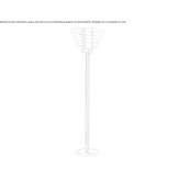 Floor lamp made of glass and metal Mogollon