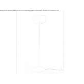 Ceramiczna lampa podłogowa Auzebosc