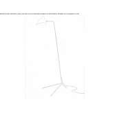 Adjustable metal floor lamp Echem