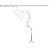 Nebulite® LED floor lamp Robleda