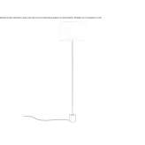 Metal floor lamp Cuapa