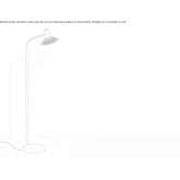 Aluminiowa lampa podłogowa LED Sebulcor