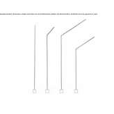 Metal LED floor lamp Synej