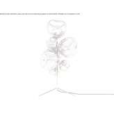 Polycarbonate floor lamp with a stand Zblewo
