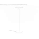 Lampa podłogowa LED z aluminium i drewna Boxgrove