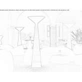 LED floor lamp Guzelbag