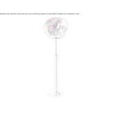 Polycarbonate floor lamp Zblewo