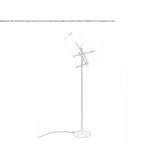 Crystal LED floor lamp Ukmerge
