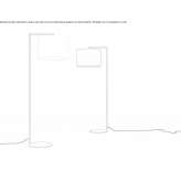 Fabric floor lamp Strum