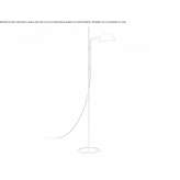Regulowana metalowa lampa podłogowa Petoskey