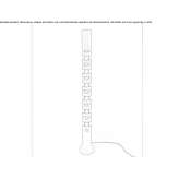 Metal floor lamp Akseki