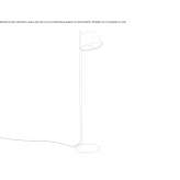 Regulowana aluminiowa lampa podłogowa Breskens