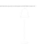 Leather floor lamp Oleiros