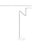 Adjustable metal floor lamp Mulvane
