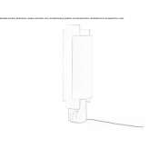 Cotton LED floor lamp Asiago