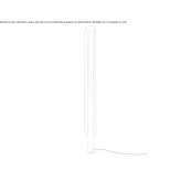 Aluminum LED floor lamp Licking