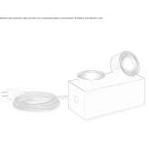 Regulowana aluminiowa lampa podłogowa LED Meeden
