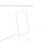 Prostokątna lampa podłogowa LED Agabeyli