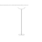 Metal LED floor lamp Dinklage
