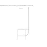 Steel floor lamp/coffee table Gudermes