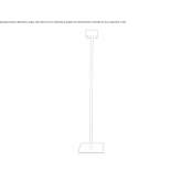 Powder-coated LED aluminum floor lamp Balvano