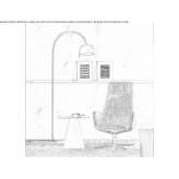 Floor lamp for reading Karnup