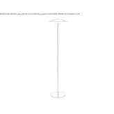 Mosiężna lampa podłogowa Ocopulco