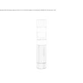 Lampa podłogowa LED z metalu i dmuchanego szkła Finglas