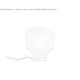Lampa stołowa z dmuchanego szkła Sefaatli