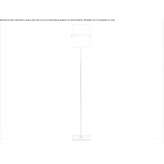 Lampa podłogowa LED ze szkła i aluminium Yelo