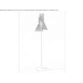 Halogen iron floor lamp Lupoglav