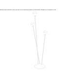 Adjustable LED floor lamp Perelyub