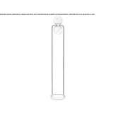 Alabaster LED floor lamp Allonnes