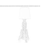 Lampa podłogowa z polietylenu Vrasene