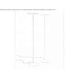 Aluminum LED floor lamp Biarritz